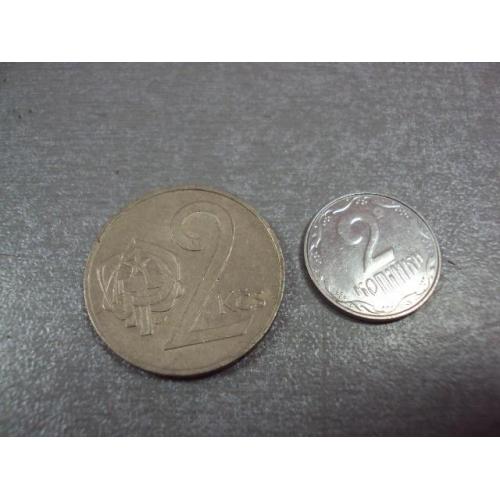 монета чехословакия 2 кроны 1980 №8867