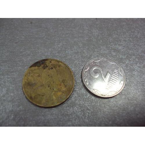 монета чехословакия 20 геллеров 1990 №8892