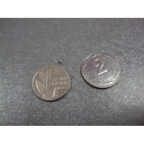монета финляндия 10 пенни 1992 №8556