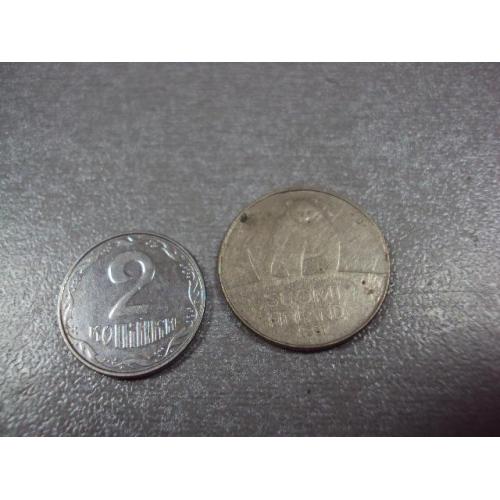 монета финляндия 50 пенни 1991 №8290