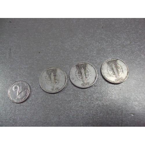 монета гдр 10 пфеннигов 1949 лот 3 шт №8465