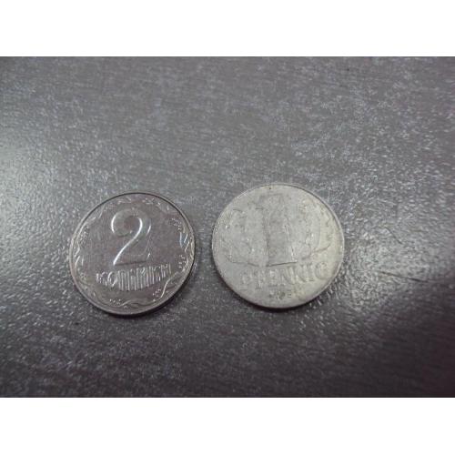 монета германия 1 пфенниг 1961 №9108