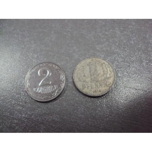 монета германия 1 пфенниг 1978 №9113