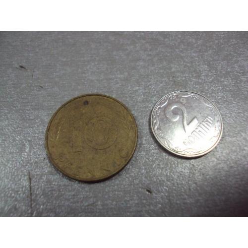 монета германия 10 пфеннигов 1991 №9526