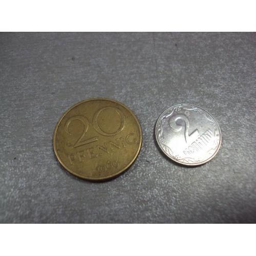 монета германия 20 пфеннигов 1969 №8706