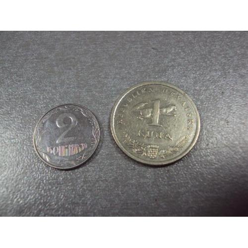 монета хорватия 1 куна 1999 №8250