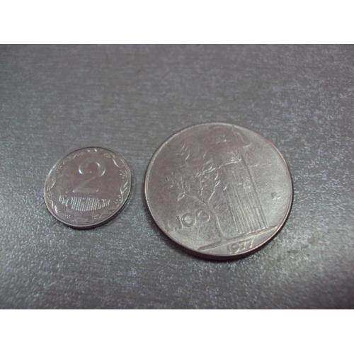 монета италия 100 лир 1974 №9025