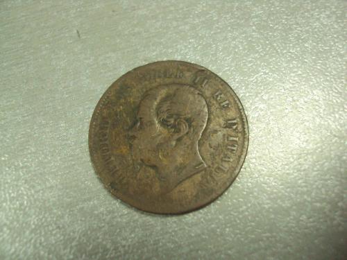 монета италия 5 чентезимо 1861 №7899