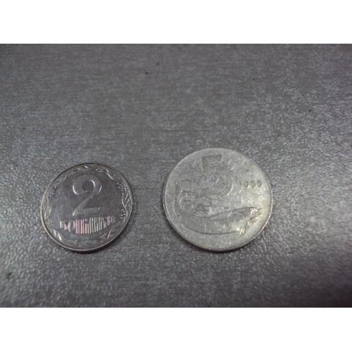 монета италия 5 лир 1955 №8443