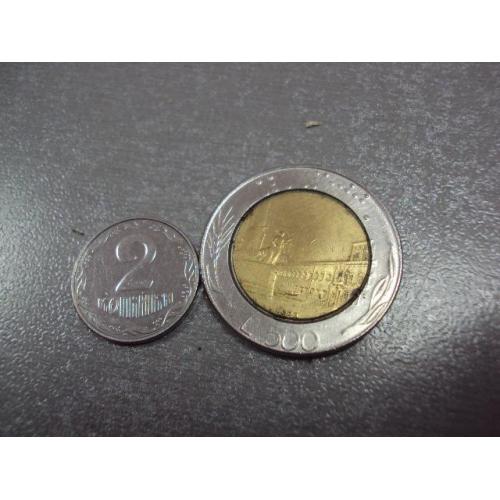 монета италия 500 лир 1988 №9029