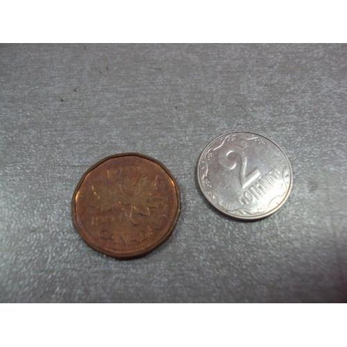монета канада 1 цент 1994 №9512