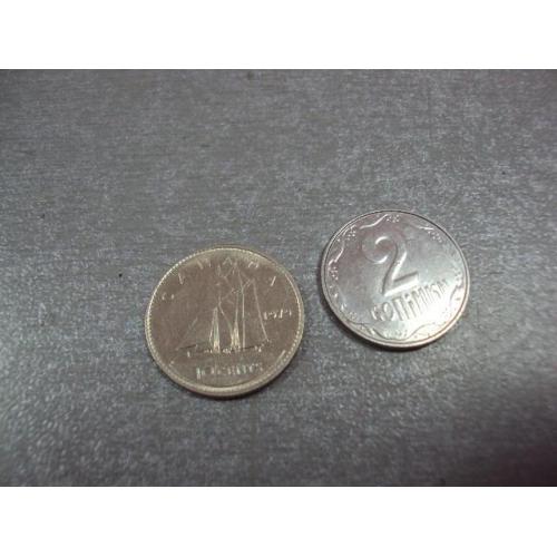 монета канада 10 центов 1979 №9563