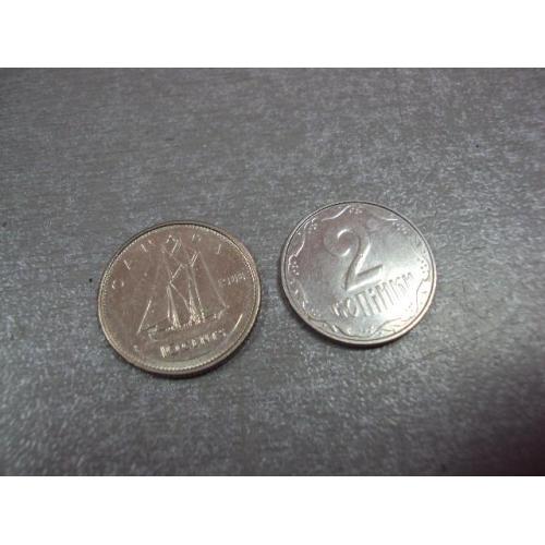 монета канада 10 центов 1988 №9558