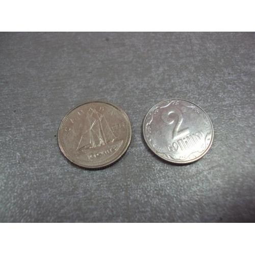 монета канада 10 центов 1995 №9560