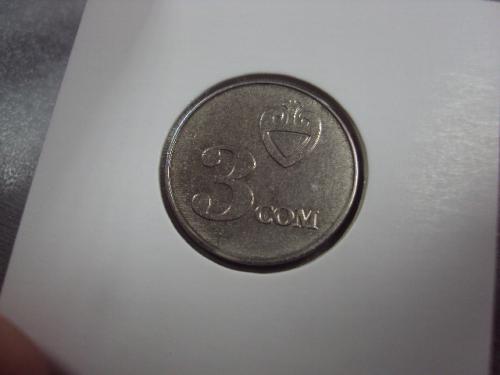 монета киргизия 3 сом 2008 №8217