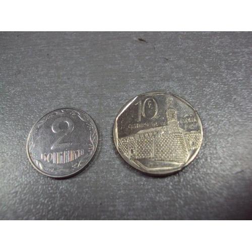 монета куба 10 сентаво 1999 №8630