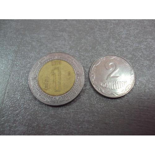 монета мексика 1 песо 2014 №7923
