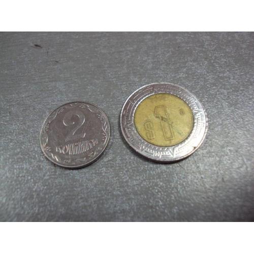 монета мексика 1 песо 2016 №8002