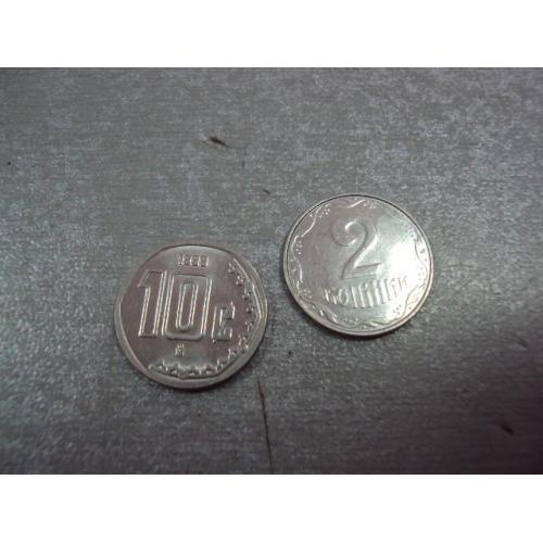 монета мексика 10 сентаво 1999 №8301