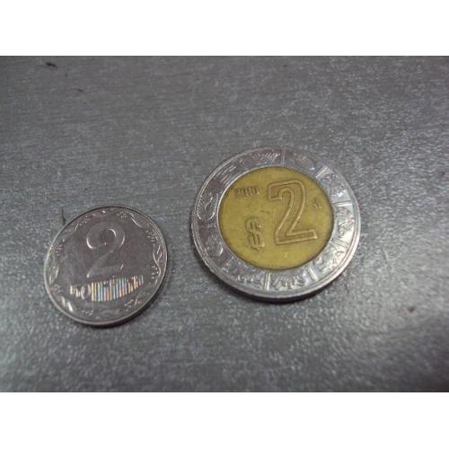монета мексика 2 песо 2010 №7998
