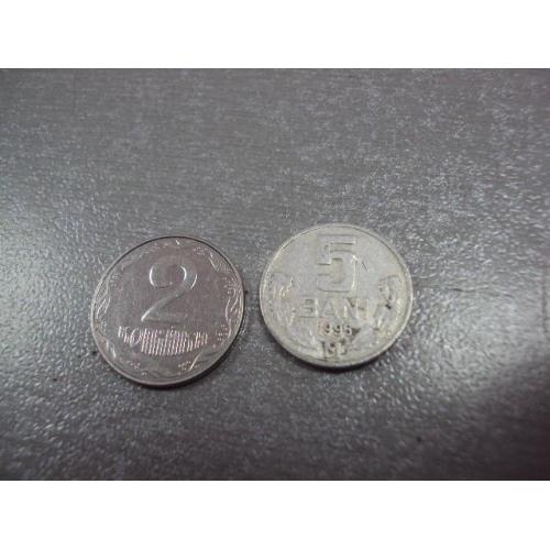 монета молдова 5 бани 1995 №9076