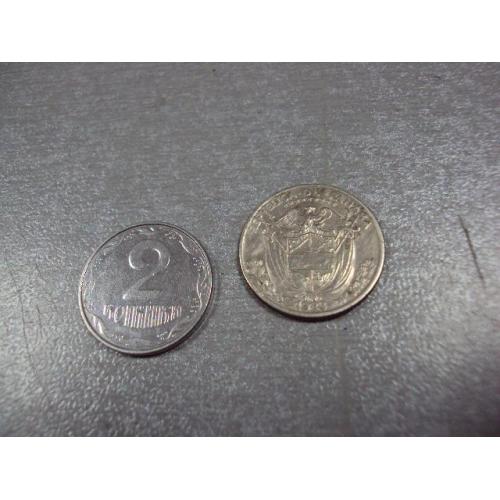 монета панама 1/10 бальбоа 1983 №8550
