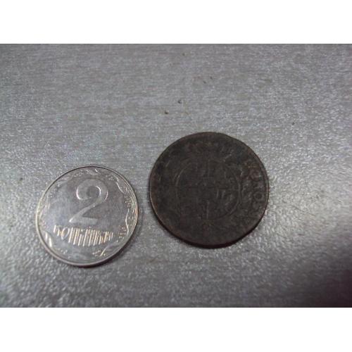 монета польша 1 грош 1767 №8428