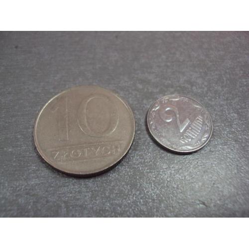 монета польша 10 злотых 1988 №9775