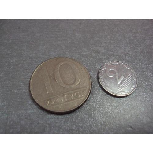 монета польша 10 злотых 1988 №9776