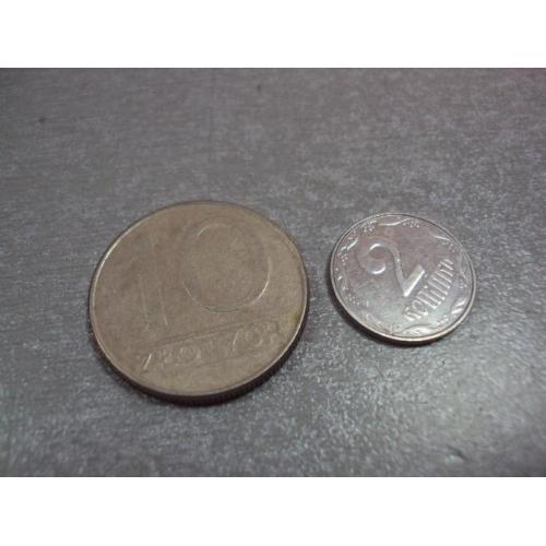 монета польша 10 злотых 1988 №9779