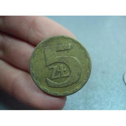 монета польша 5 злотых 1976 №9726