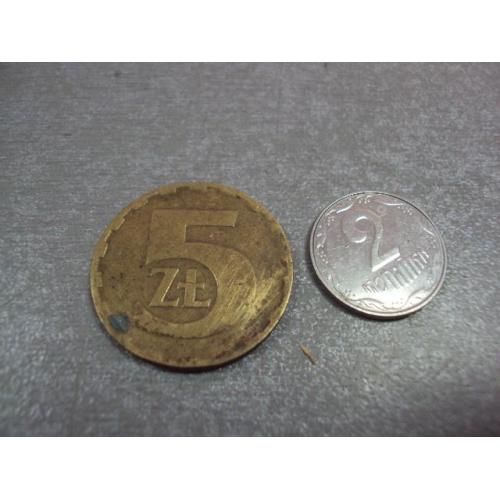 монета польша 5 злотых 1983 №9735