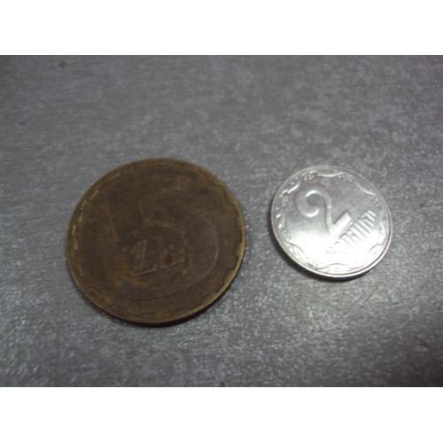 монета польша 5 злотых 1984 №9740