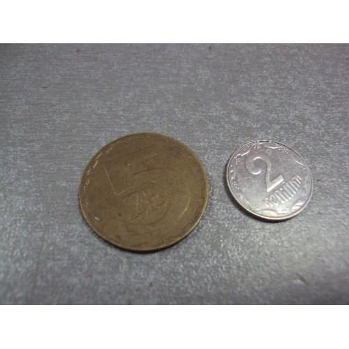 монета польша 5 злотых 1985 №9754