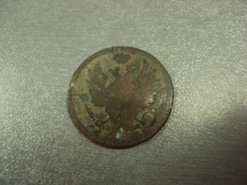 монета россия 1 копейка 1819 №677