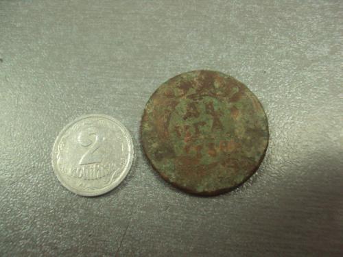 монета россия деньга денга 1738 №700