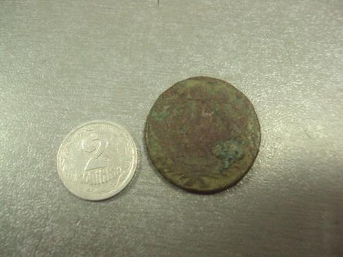 монета россия деньга денга 1750 №693