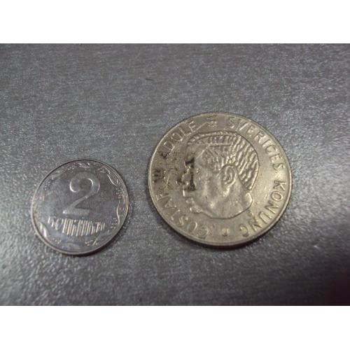 монета швеция 1 крона 1973 №8352