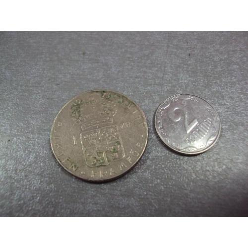 монета швеция 1 крона 1973 №8515