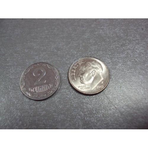 монета сша 10 центов 2012 р №7787