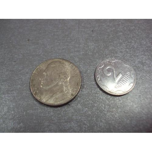 монета сша 5 центов 1988 №9226