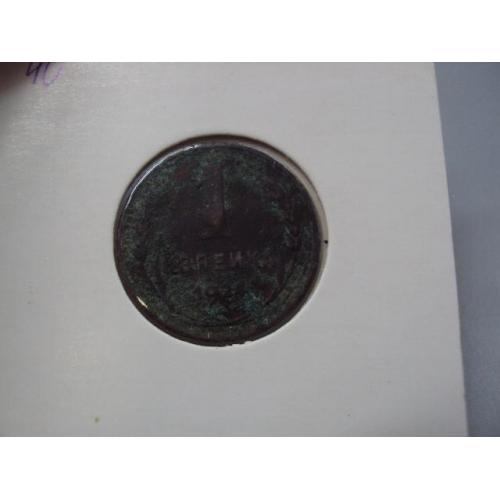 Монета ссср 1 копейка 1924 год №18951