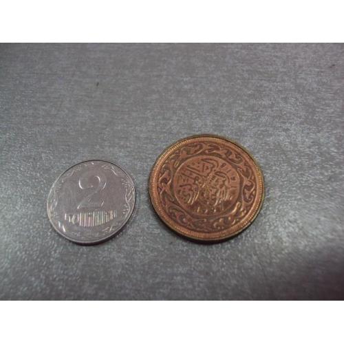 монета тунис 20 миллим 1997-1418 сохран №8694