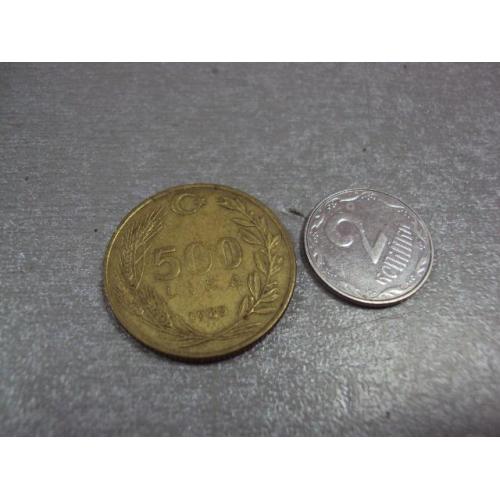 монета турция 500 лир 1989 №9362
