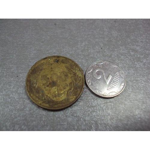 монета турция 500 лир 1989 №9364