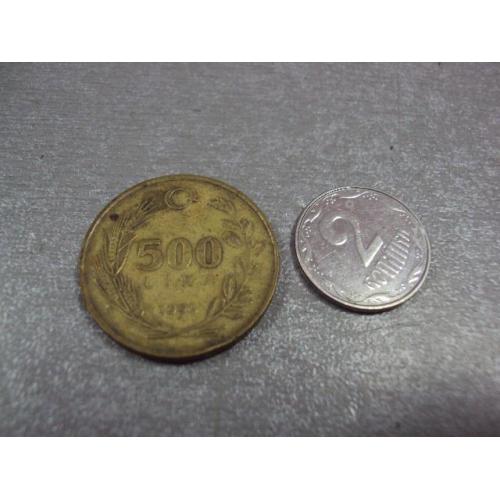 монета турция 500 лир 1990 №9357