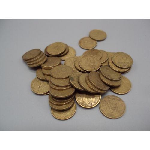 монета украина 10 копеек 1992 луганский чекан лот 54 шт №15055А