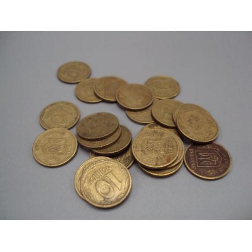 монета украина 10 копеек 1996 лот 22 шт №15056А