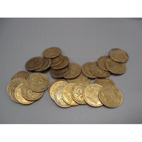 монета украина 25 копеек 1994 лот 29 шт №14990А