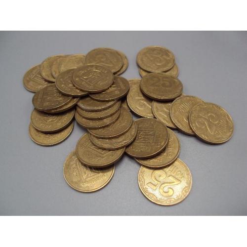монета украина 25 копеек 2007 лот 31 шт №14993А